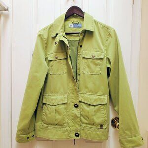 Wind River Utility Cargo Safari Jacket Spring Green Size Medium